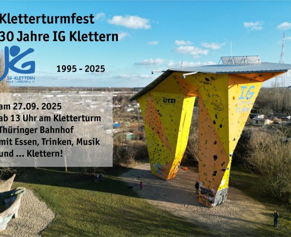 30 Jahre IG am 27.09.2025